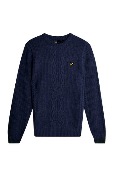 LYLE&SCOTT Strickpullover nachtblau