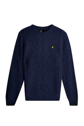 LYLE&SCOTT Strickpullover nachtblau