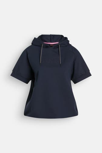 BOGNER FIRE + ICE Kurzarm-Hoodie 'Sharon' dunkelblau
