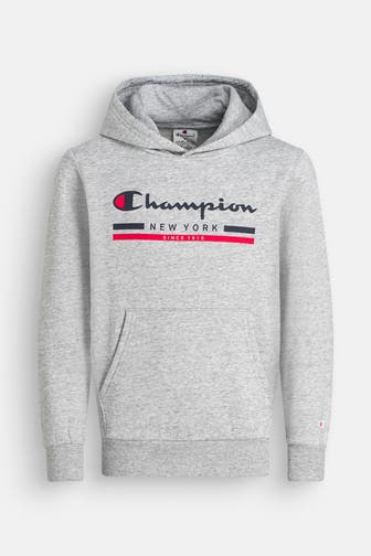 CHAMPION Hoodie hellgrau