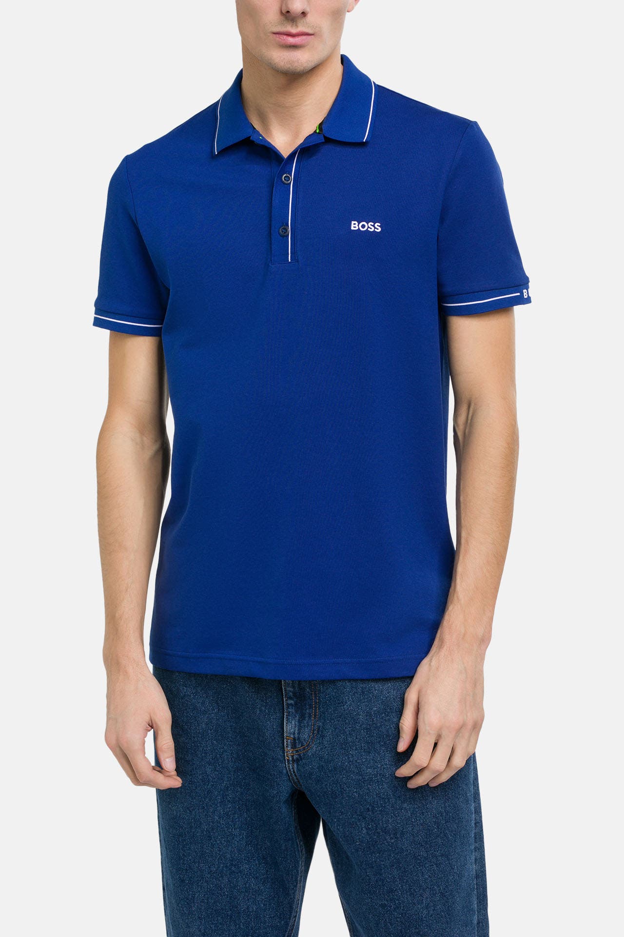 BOSS GREEN Polo-Shirt 'Paule' königsblau, Bild 1