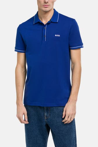 BOSS GREEN Polo-Shirt 'Paule' königsblau