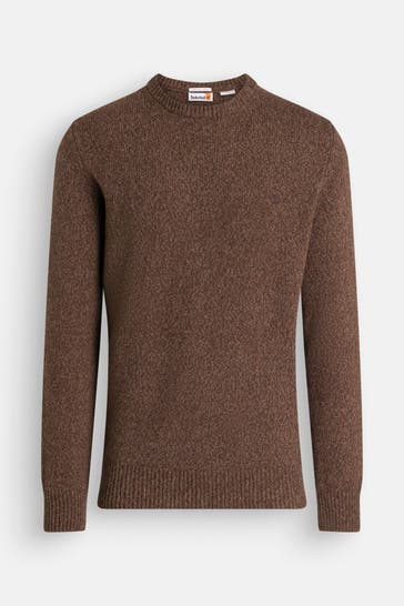 TIMBERLAND Strickpullover dunkelbraun