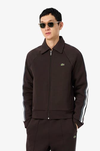 LACOSTE Sweatjacke dunkelbraun