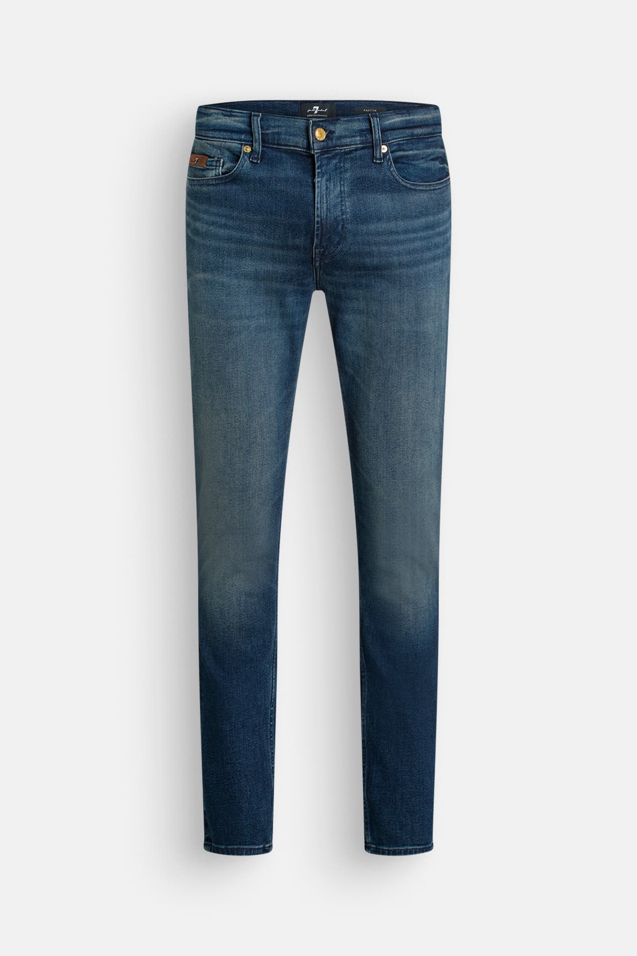7 FOR ALL MANKIND Jeans dunkelblau skinny, Bild 1