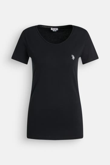 U.S. POLO ASSN. T-Shirt schwarz