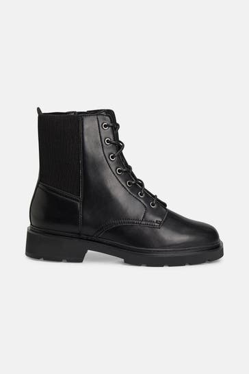 CLARKS Schnürstiefeletten 'Lauryl' schwarz wide