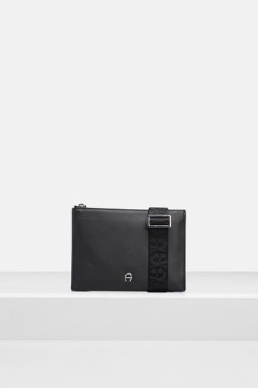 AIGNER Umhängetasche schwarz