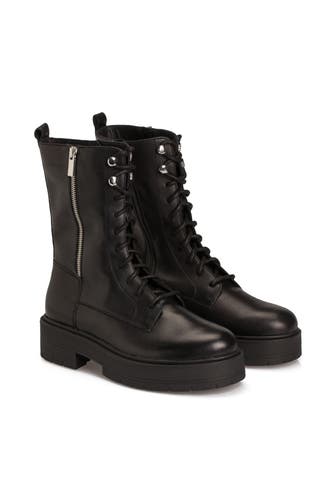 GEOX Schnürstiefel 'Spherica' schwarz