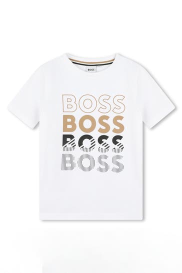 BOSS T-Shirt weiß