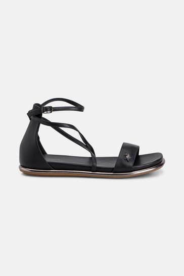 U.S. POLO ASSN. Sandalen 'Soraya' schwarz