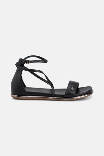 U.S. POLO ASSN. Sandalen 'Soraya' schwarz