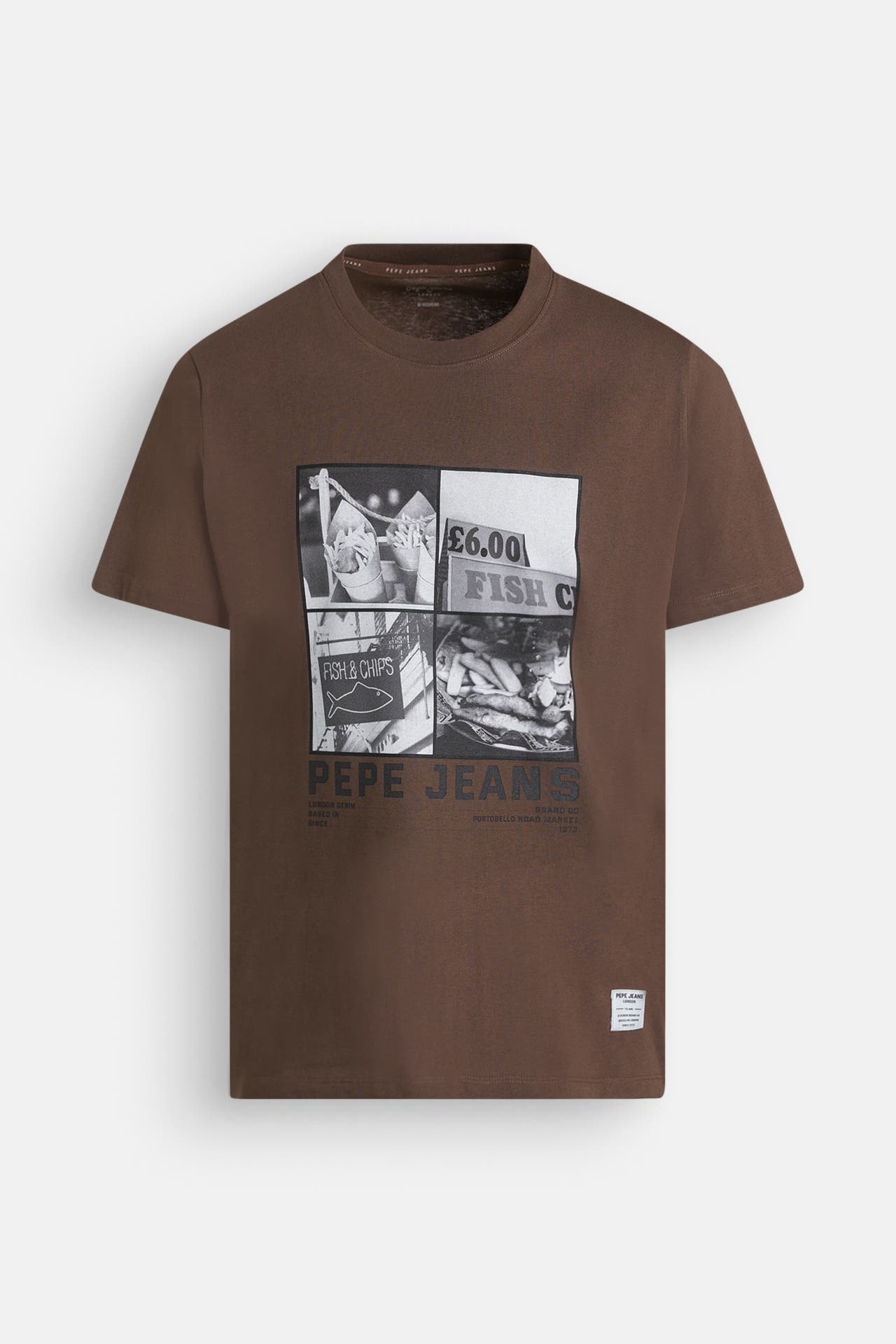 PEPE JEANS T-Shirt 'Awest' braun, Bild 1