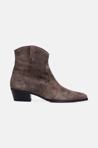 HÖGL Leder-Stiefeletten 'Tate' taupe