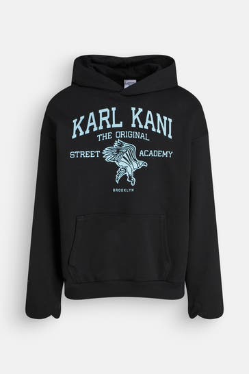 KARL KANI Hoodie 'Street Academy' schwarz