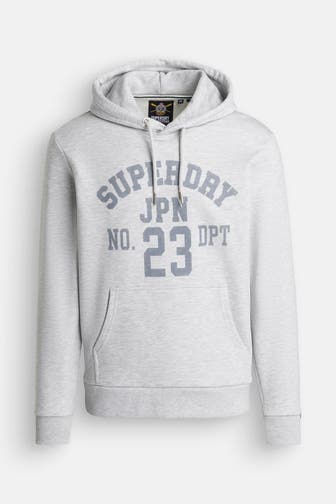 SUPERDRY Hoodie hellgrau