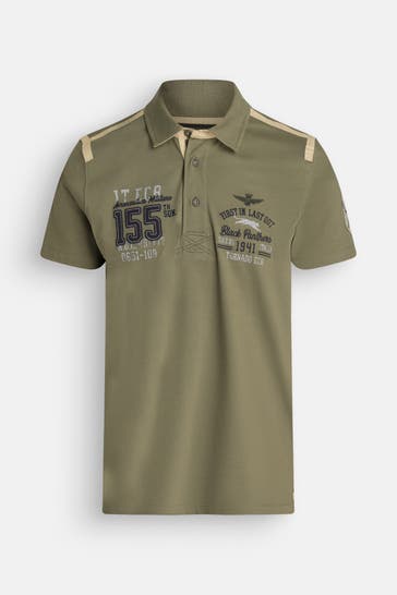 AERONAUTICA MILITARE Polo-Shirt oliv