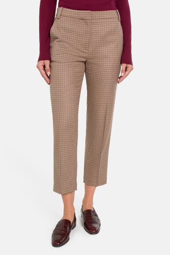 TOMMY HILFIGER Stoffhose kariert