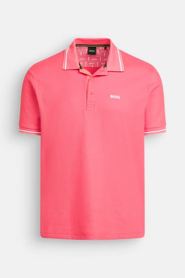 BOSS - Funktions-Polo 'Paddy Pro' koralle