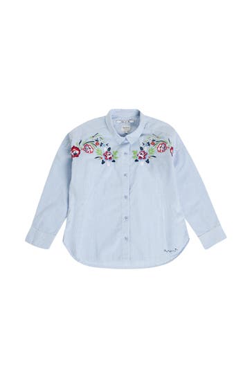PEPE JEANS KIDS Bluse 'Oprah' gestreift
