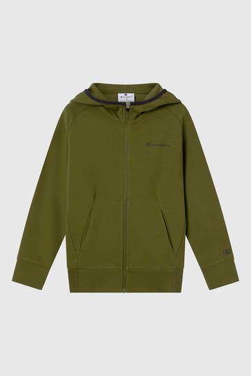 CHAMPION Sweatjacke oliv