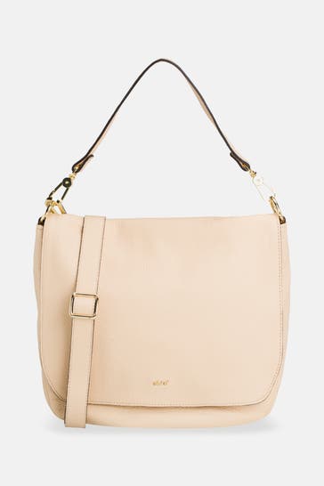 ABRO Schultertasche creme