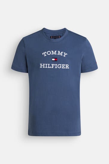 TOMMY HILFIGER T-Shirt graublau