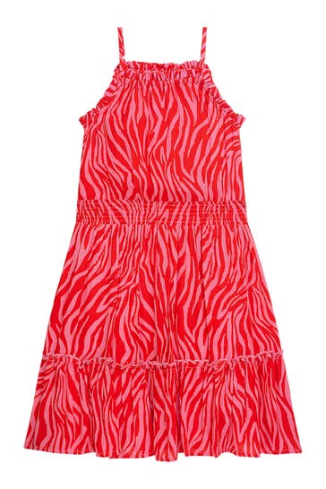 DANAMADE Kleid 'Sina' gemustert