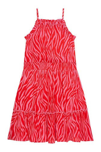 DANAMADE Kleid 'Sina' gemustert