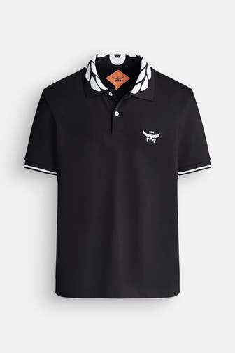 MCM Polo-Shirt schwarz