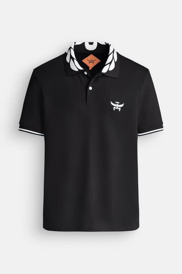 MCM - Polo-Shirt schwarz