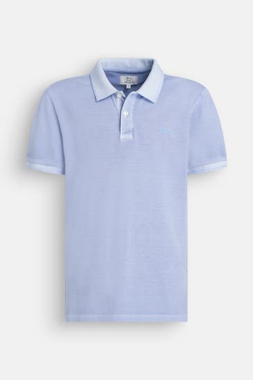 WOOLRICH Polo-Shirt 'Mackinack' taubenblau