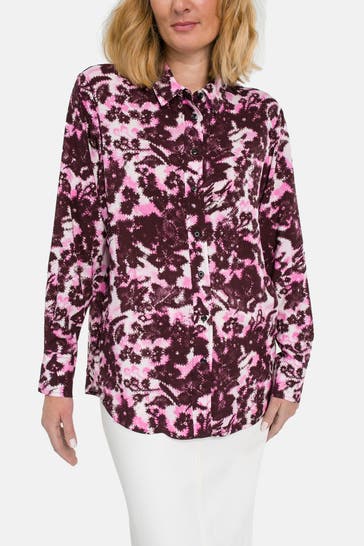 SCOTCH & SODA Casual-Bluse bordeaux