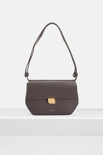 CLOSED Schultertasche grau