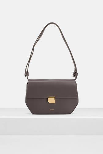 CLOSED Schultertasche grau