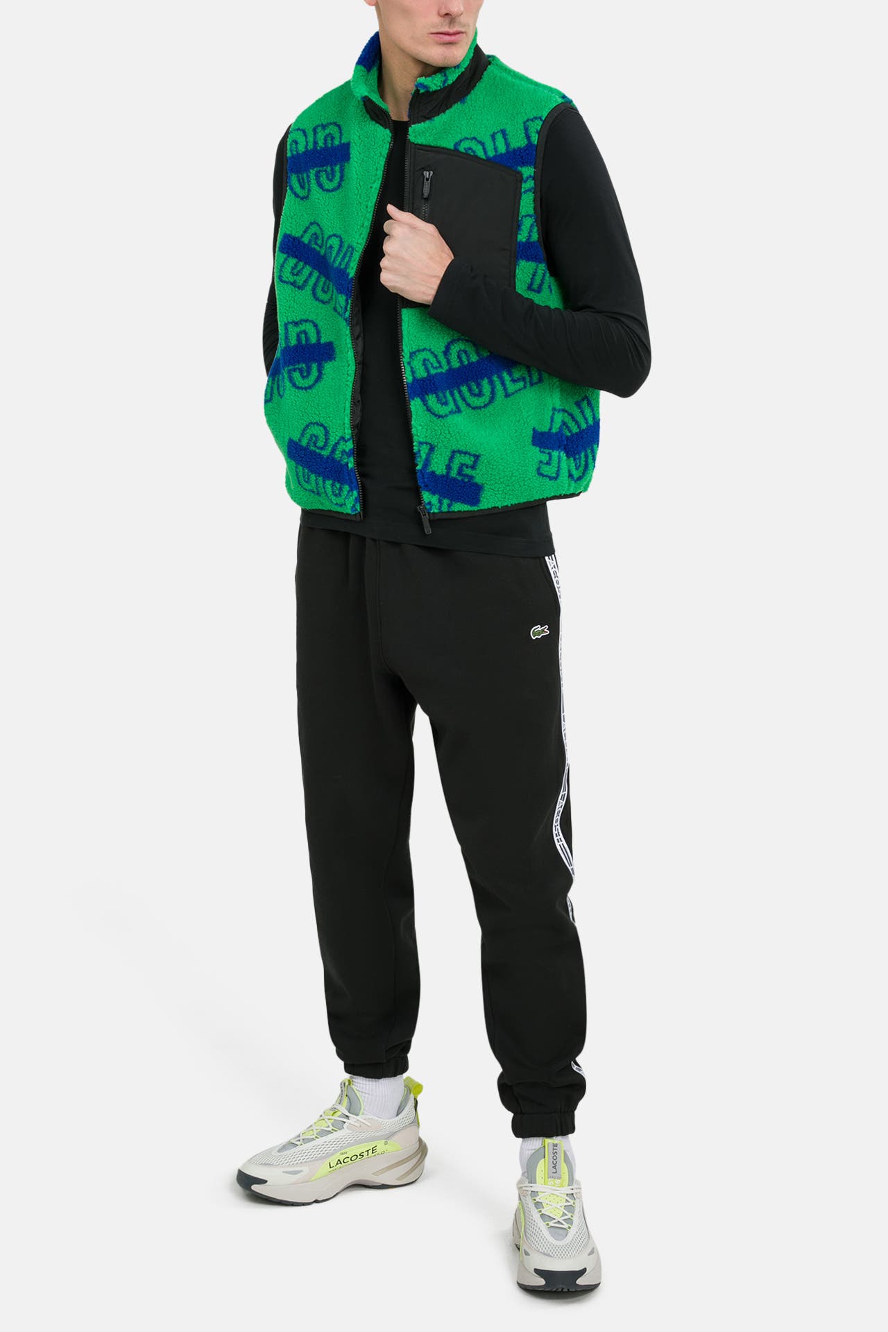 LACOSTE Fleece-Weste mehrfarbig, Bild 1