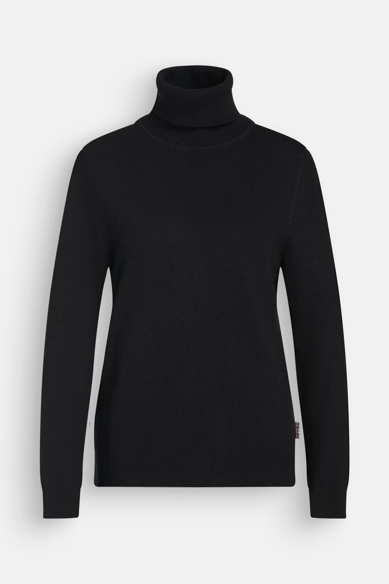 BARBOUR Rollkragenpullover schwarz, Bild 1