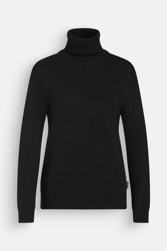 BARBOUR Rollkragenpullover schwarz