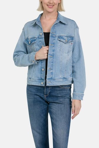 REPLAY Jeansjacke hellblau