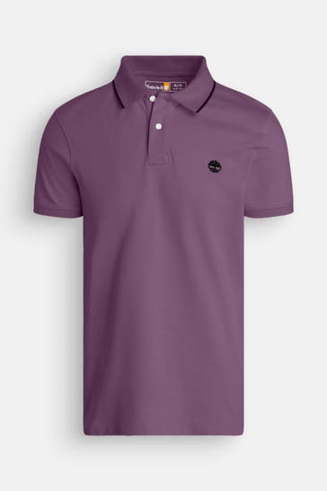 TIMBERLAND Polo-Shirt 'Millers River' lila