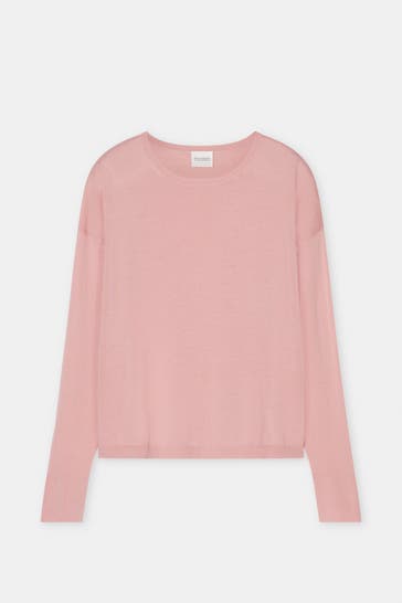 CLOSED Wollmix-Longsleeve rosa