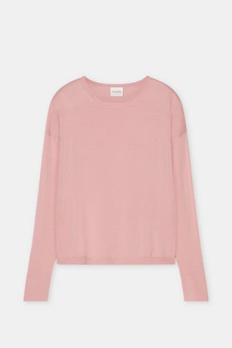 CLOSED Wollmix-Longsleeve rosa