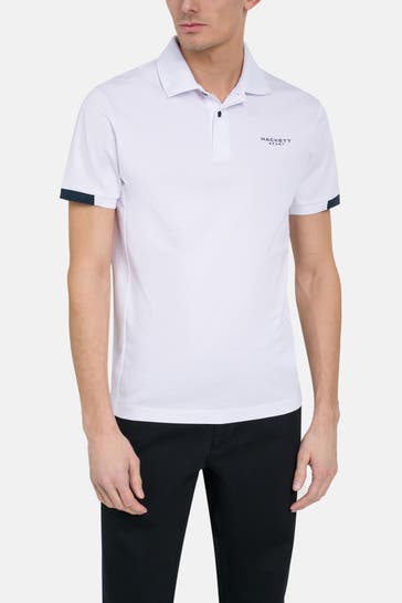 HACKETT Polo-Shirt weiß