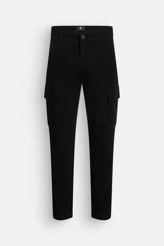 7 FOR ALL MANKIND Cargohose schwarz