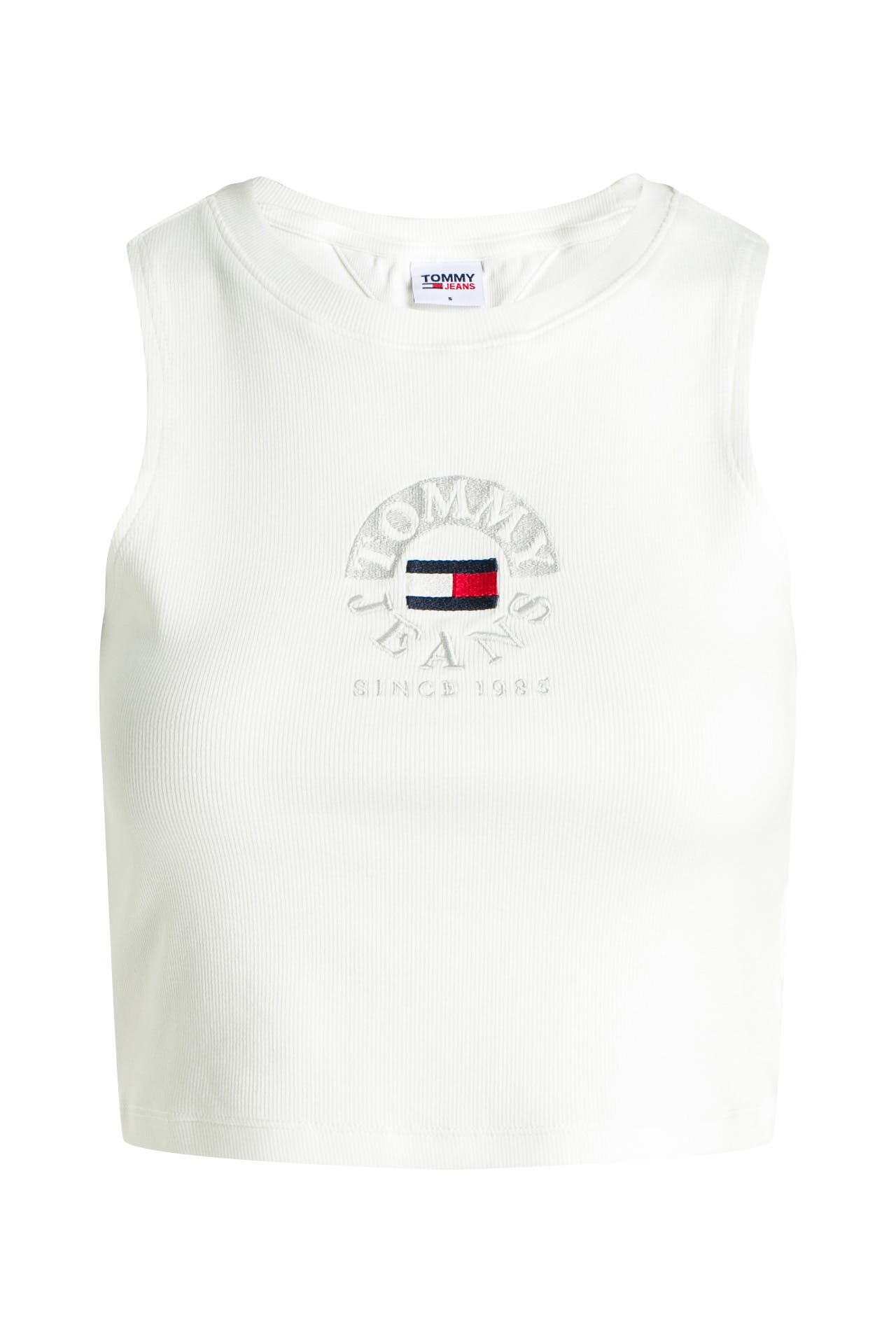 TOMMY HILFIGER Crop Top weiß, Bild 1
