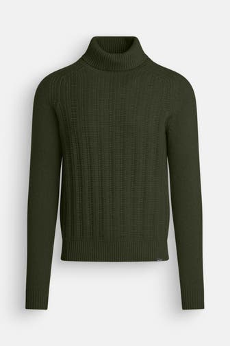 COLMAR Wollmix-Pullover tannengrün