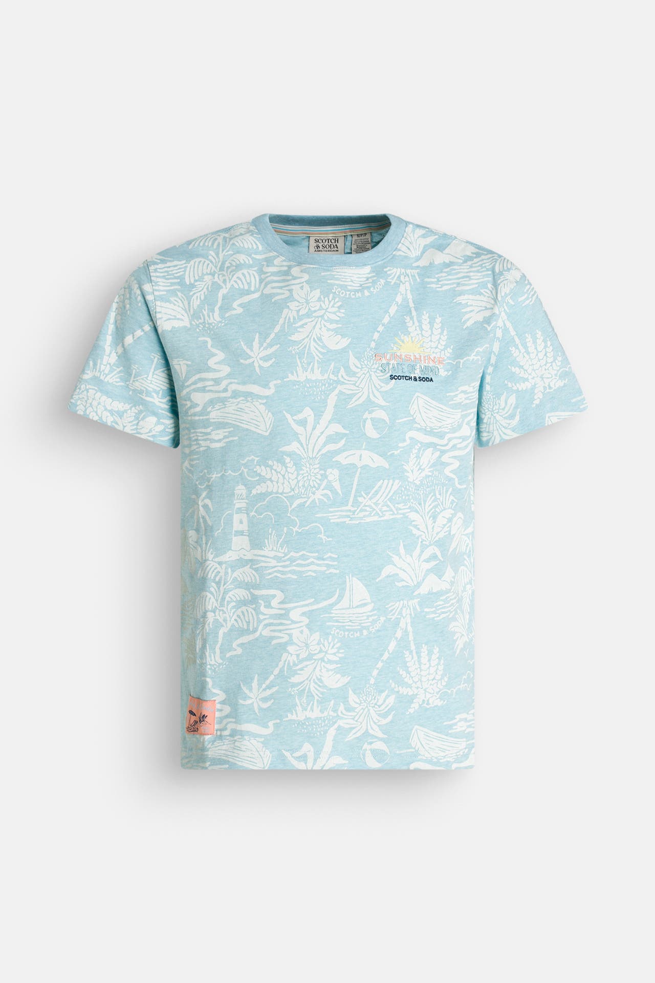 SCOTCH & SODA T-Shirt hellblau, Bild 1