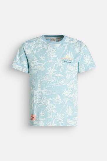 SCOTCH & SODA T-Shirt hellblau