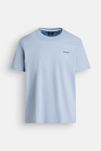 HACKETT T-Shirt 'Swim Trim' taubenblau