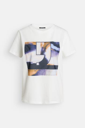 COMMA, T-Shirt weiß